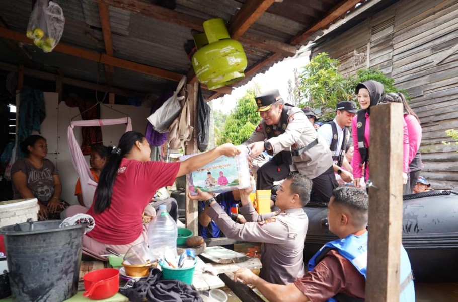 Sungai Siak Meluap, 17.000 Warga Pekanbaru Terdampak Banjir