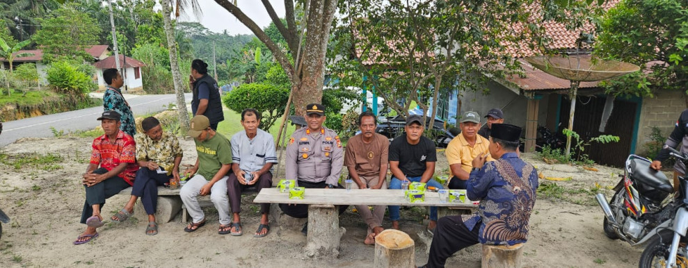 Kapolsek Lubuk Dalam Gelar Cooling System Menjelang Pilkada Serentak 2024