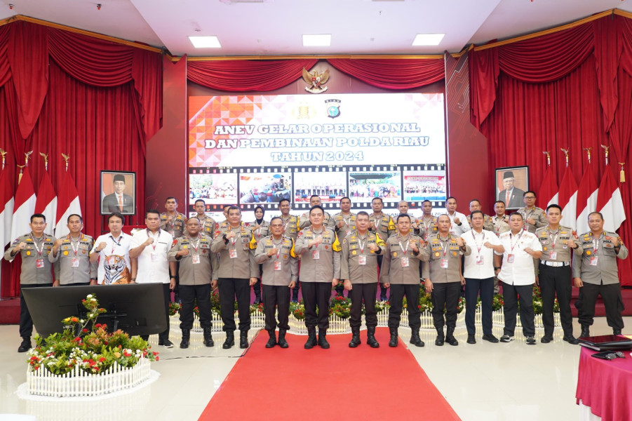 Polda Riau Anev Gelar Operasi dan Pembinaan Tahun 2024