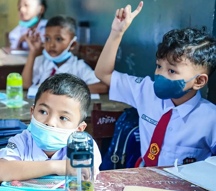 Sekolah di Pekanbaru Kembali Tatap Muka, Masker Tetap Wajib