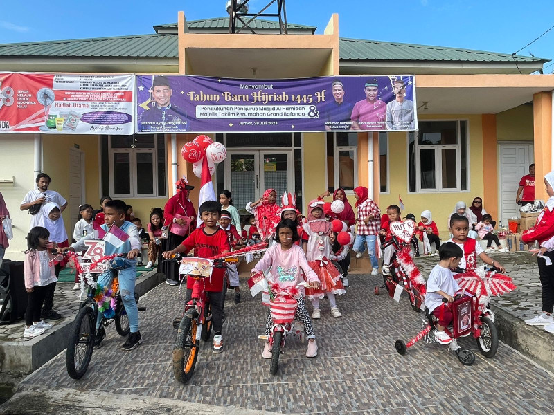 Semarak HUT RI ke -78 Di Perum Grand Baffanda Berlangsung Meriah