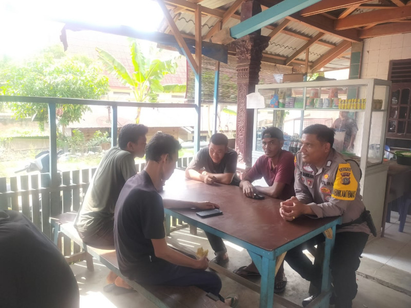 Polsek Bagan Sinembah Gelar Cooling System Di Bagan Batu Barat