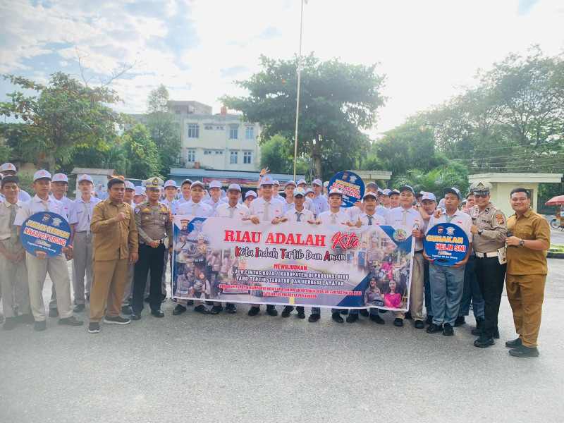 Satlantas Polresta Pekanbaru Sosialisasikan Program 