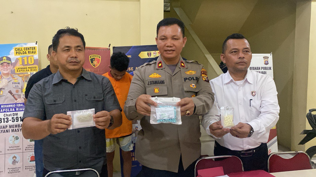 Polsek Sukajadi Sita Ratusan Ektasi dari Pengedar