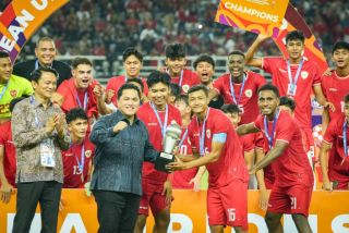 Setelah 11 Tahun Timnas Juara AFF U-19, Ini Kata Erick Thohir