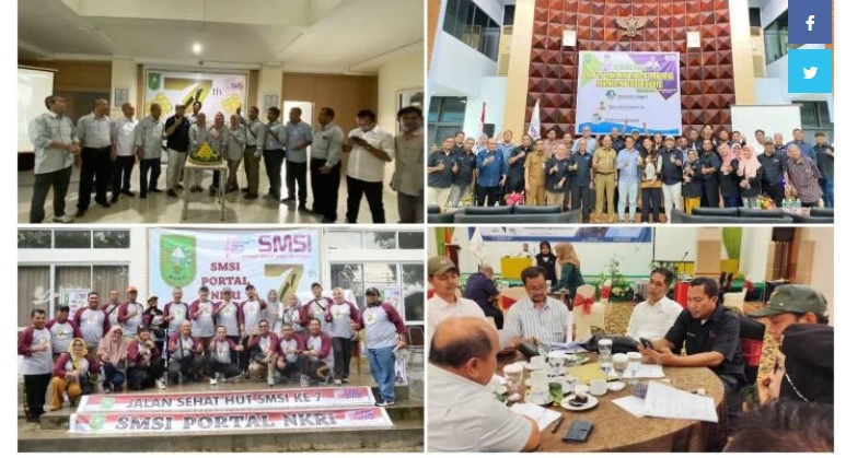Empat Agenda Besar Program Kerja SMSI Riau 2024 Sukses Digelar
