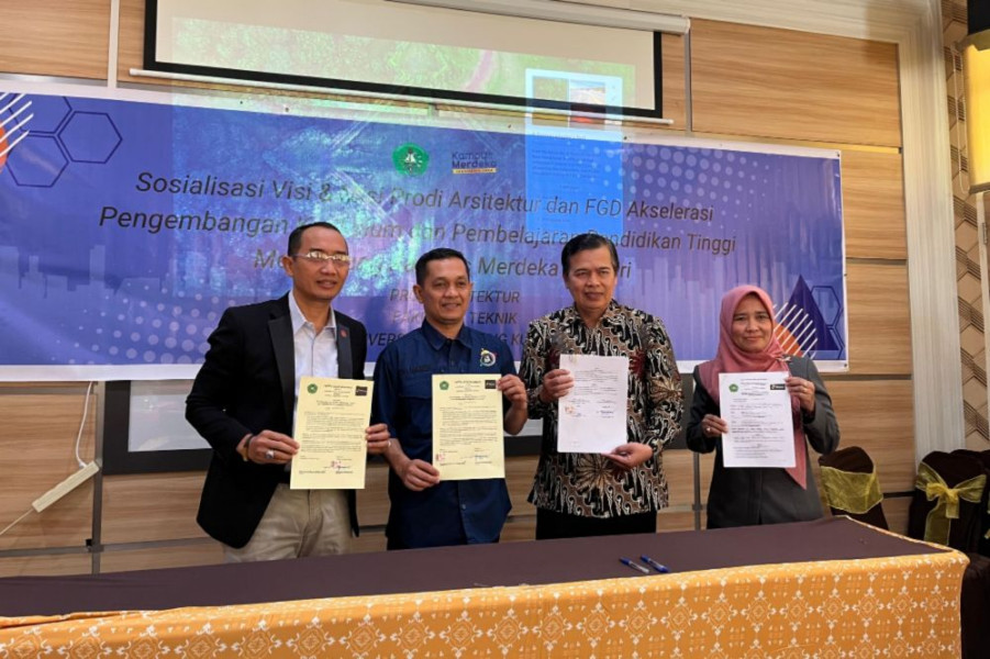 Tingkatkan Kualitas Lulusan, Prodi Arsitektur Unilak Jalin Kerjasama Dengan Industri dan Usaha