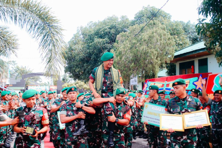 Kodim 0313/KPR Raih Penghargaan dalam TMMD ke-121