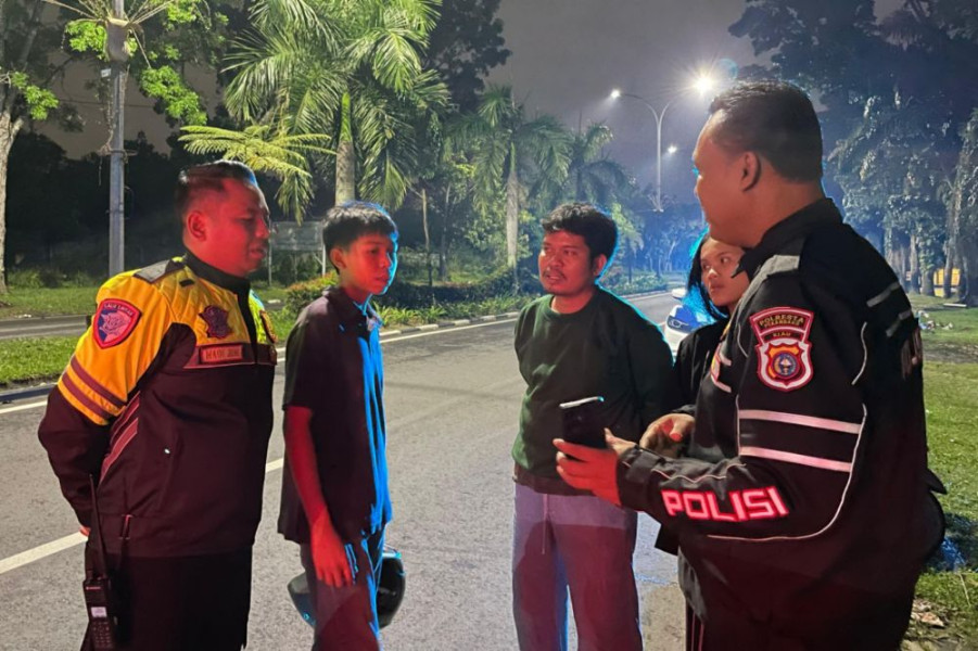 Razia Semalam, 36 Motor Balap Liar Terjaring