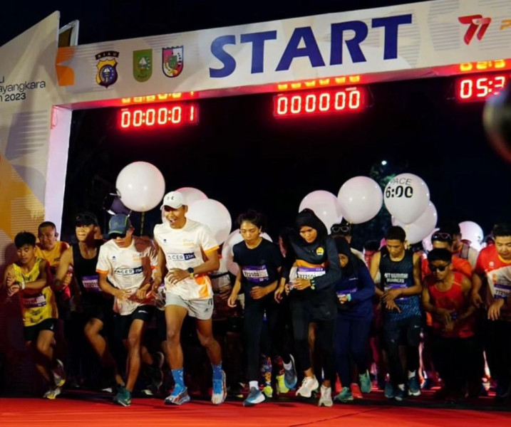 Pelaku UMKM Ikut Meramaikan Riau Bhayangkara Run 2024, Ada Kuliner Khas dan Kriya