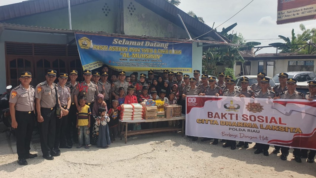 Siswa SIP Setukpa Lemdiklat Polri Angkatan 54 Gelombang II Gelar Bakti Sosial.