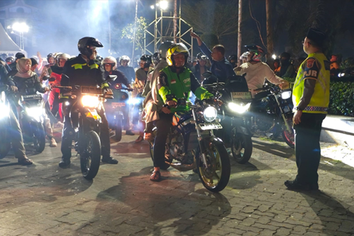 Ribuan Driver Ojol Hadiri Sahur Bersama Wali Kota Pekanbaru, Sampaikan Aspirasi Secara Langsung