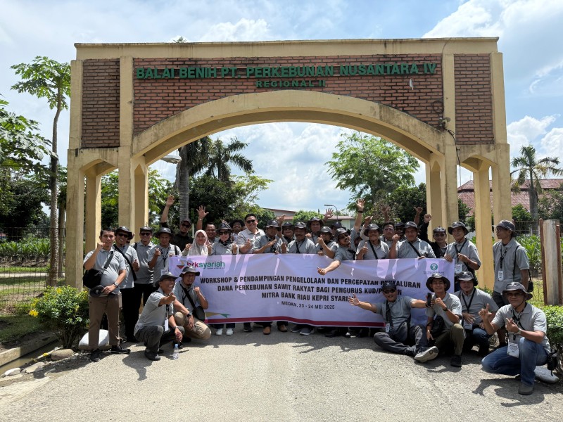 Pengurus KUD dan Poktan Apresiasi Workshop  Pengembangan Perkebunan Sawit BRK Syariah