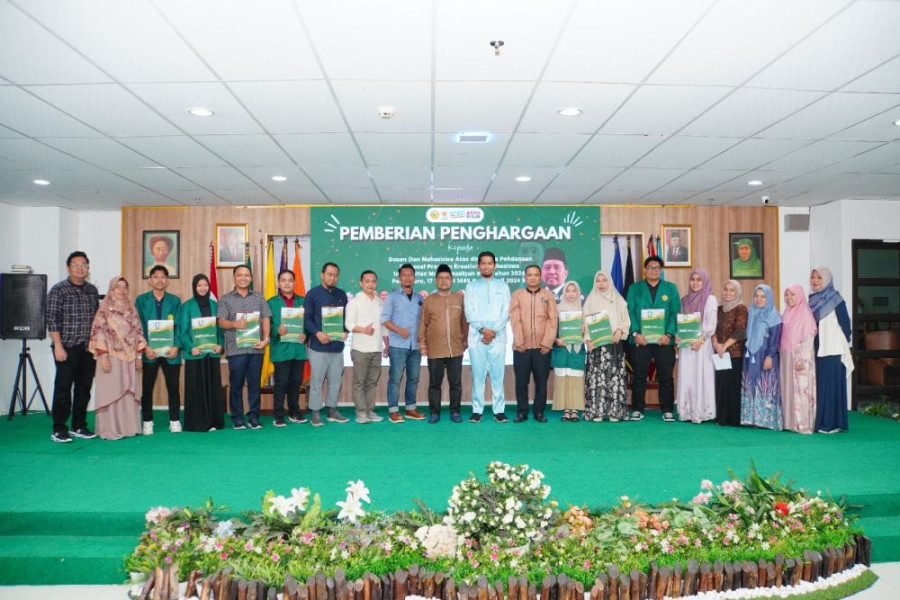 UMRI Berikan Penghargaan Kepada Dosen dan Mahasiswa Peraih Pendanaan Proposal Pada Ajang PKM Tahun 2024