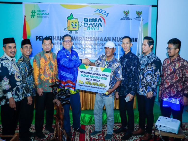 Baznas Riau Gelar Pelatihan Kewirausahaan Mustahik