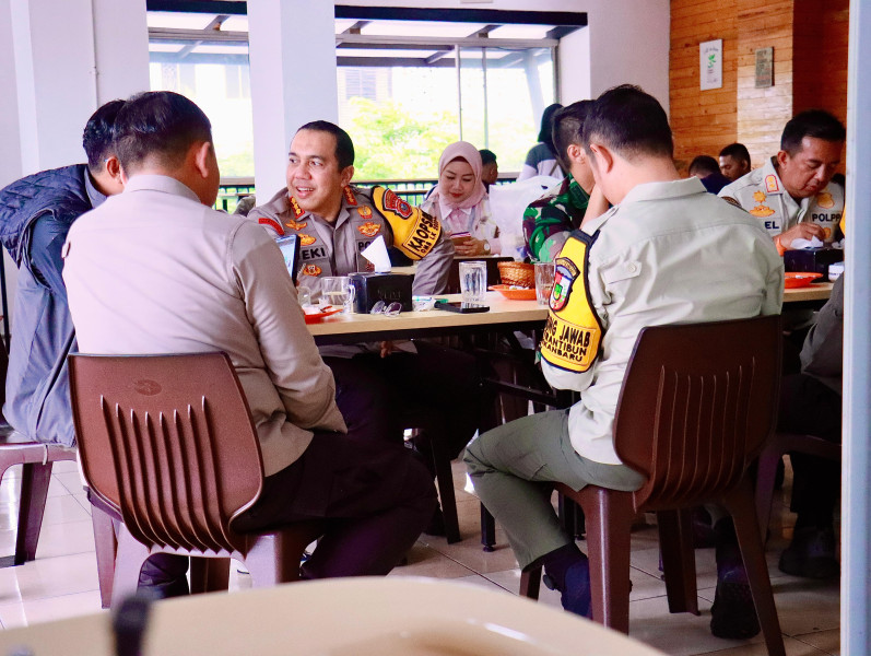 Kapolresta Pekanbaru Pimpin Coffee Morning Bersama Forkopimda