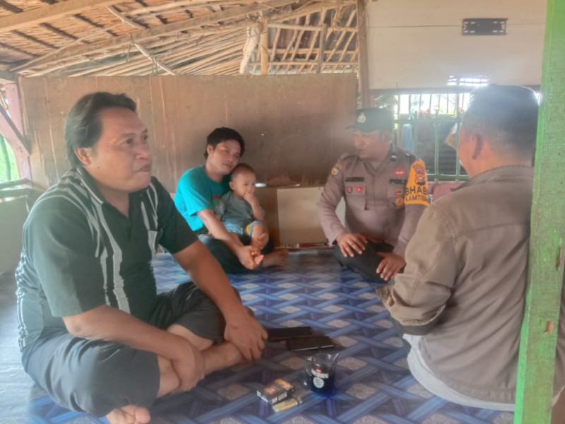 Wujudkan Pilkada Damai 2024, Polsek Bagan Sinembah Beri Himbauan ke Masyarakat