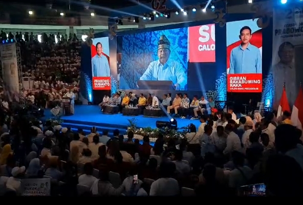 Kampanye di Pekanbaru, Prabowo Ingin Lanjutkan Program Jokowi