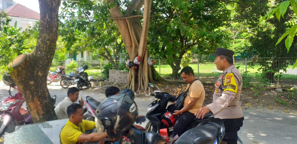Mewujudkan Keamanan Kota Pekanbaru Melalui Keramahan Personel Bhabinkamtibmas