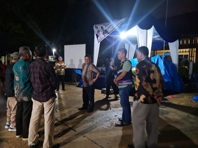 Polsek Binawidya Sampaikan Tentang Tahapan Pilkada ke Masyarakat Kelurahan Delima