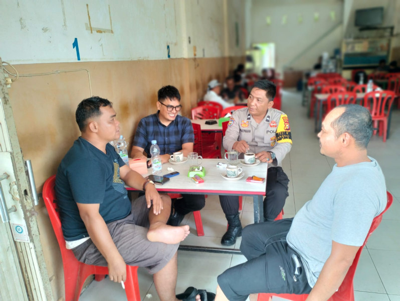 Laksanakan Cooling System di Kampung Koto Ringin, Bhabinkamtibmas  Ajak Masyarakat Berperan Aktif