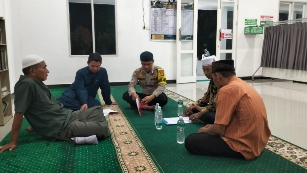 Bhabinkamtibmas Polsek Binawidya Safari Subuh dan Cooling System
