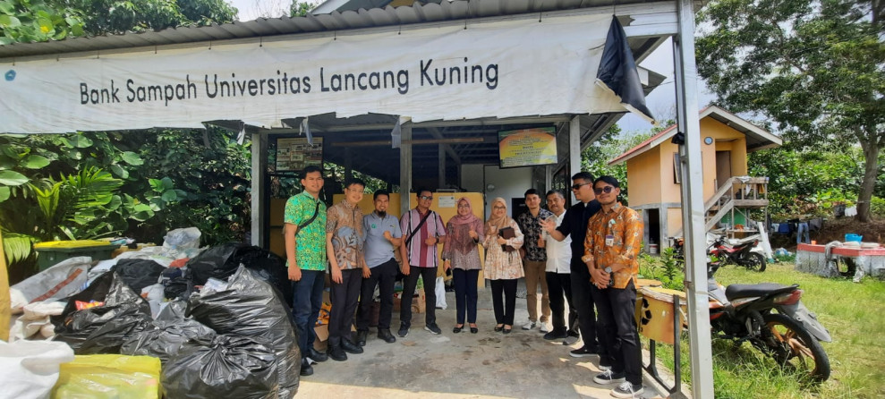 Direktur RS Syafira ke Bank Sampah Unilak Demi Kerjasama Pengelolaan Sampah Non Medis