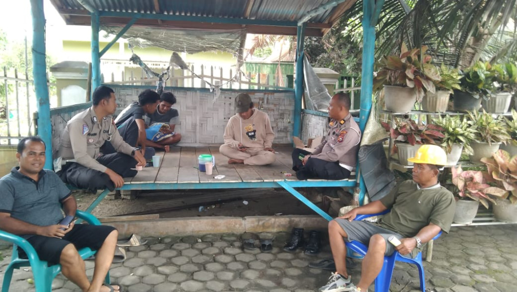 Dalam Rangka Ops Mantap praja Tahun 2024, Polsek Bagan Sinembah Gelar Cooling System Di Kepenghuluan Gelora