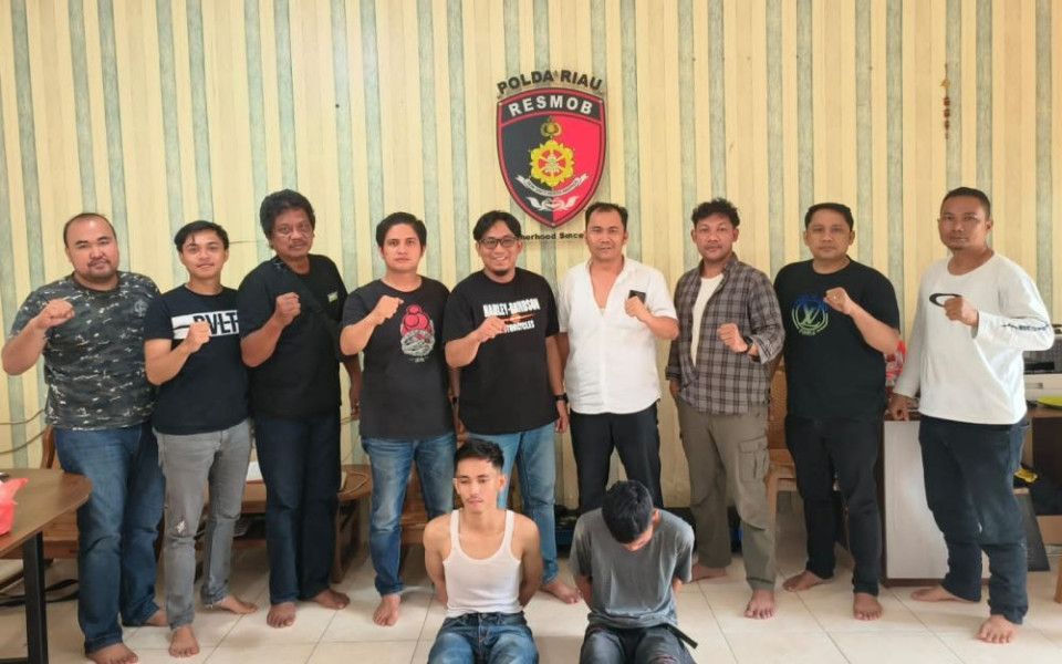 Video Begal yang Viral Beraksi di Pekanbaru Ditangkap