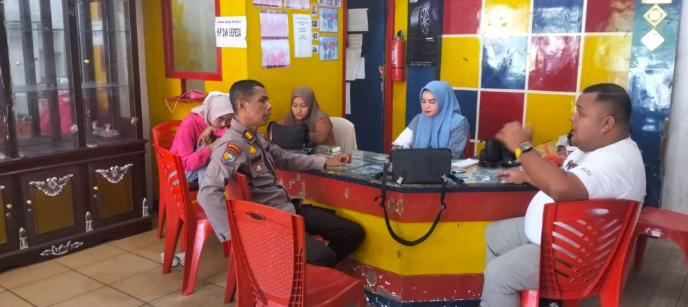 Kanit Binmas Polsek Siak Gencar Cooling System Menuju Pilkada Serentak