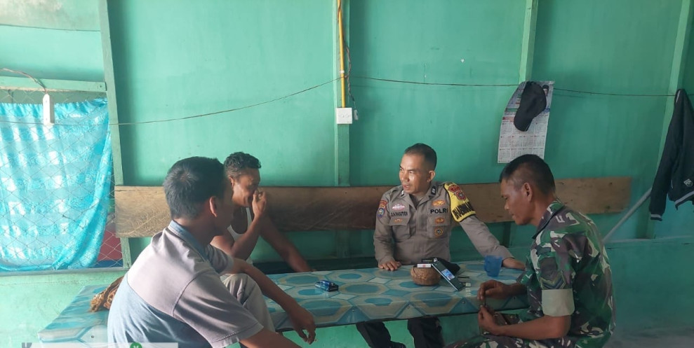 Cooling System: Sinergi TNI- Polri Amankan Pilkada Serentak 2024 Di Kecamatan Kandis