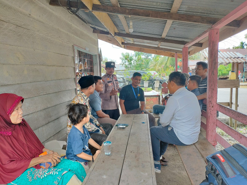 Polsek Koto Gasib Gelar Cooling System untuk Menjaga Kamtibmas Jelang Pilkada 2024