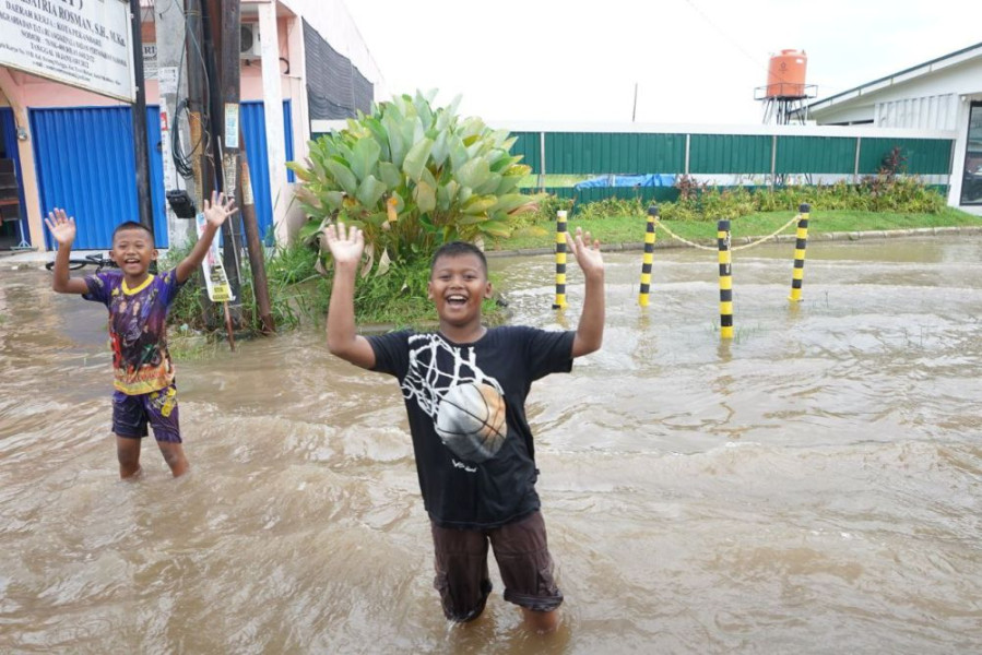 Supertim Pasukan Kuning Dikerahkan PUPR Pekanbaru Atasi Potensi Banjir