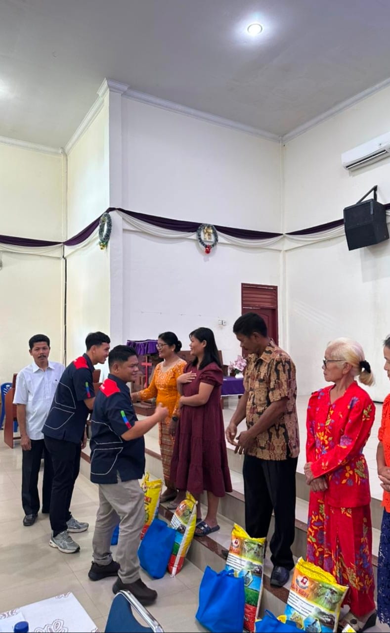 PGN Area Pekanbaru Berbagi Kasih di Momen Natal.