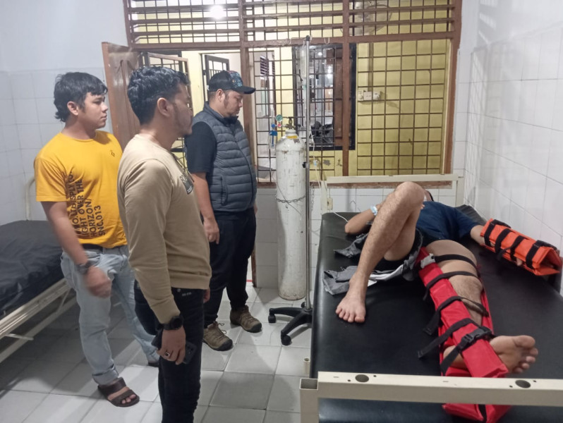 Bandar Narkoba di Pekanbaru Dibekuk Seusai Lompat dari Lantai 3 Hotel