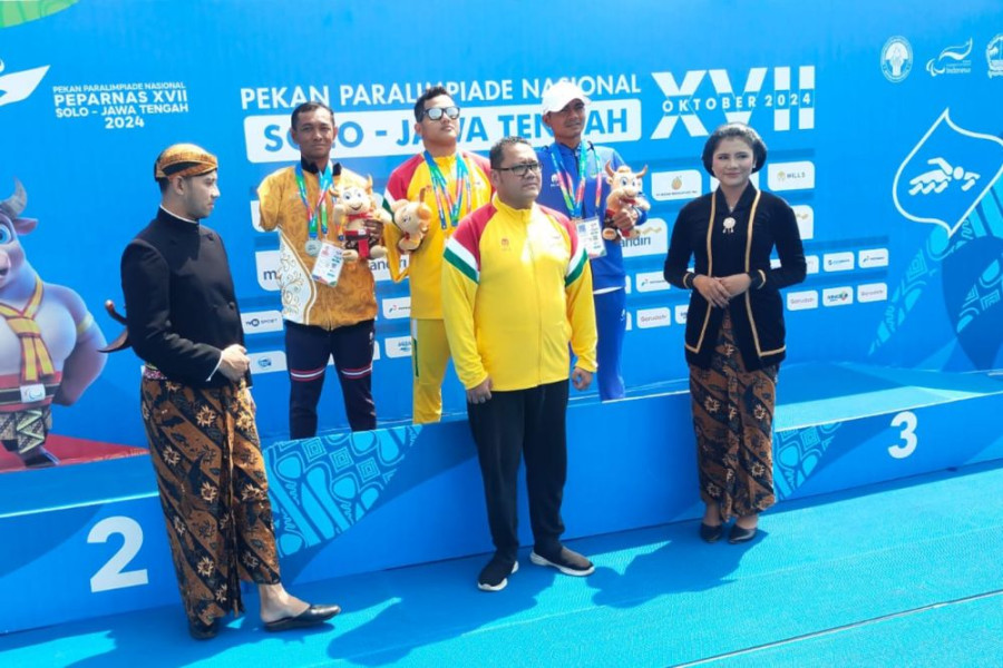 Riau Kembali Tambah Emas di Peparnas XVII 2024