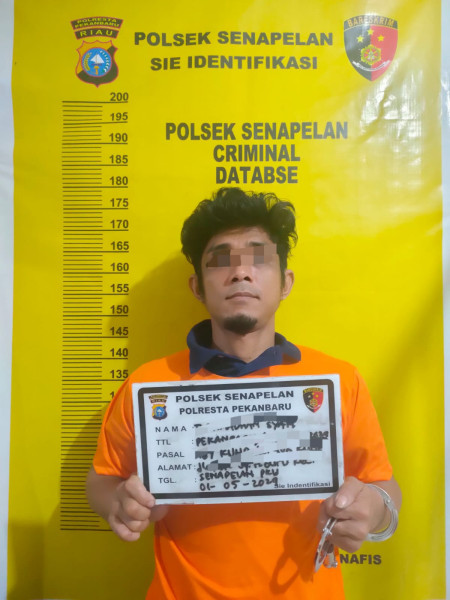 Pemuda Bakar Musala Diamankan Polsek Senapelan