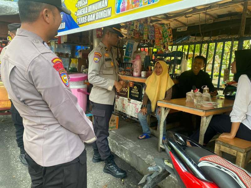 Beri Edukasi dan Sosialisasi, Polda Riau Himbau Masyarakat Pekanbaru Agar Ciptakan Pilkada Damai 2024