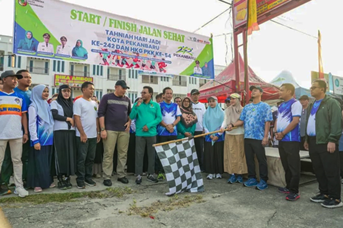 Ribuan Warga Meriahkan HUT ke-242 Pekanbaru di Kulim, Wako Soroti Semangat Pelayanan Publik