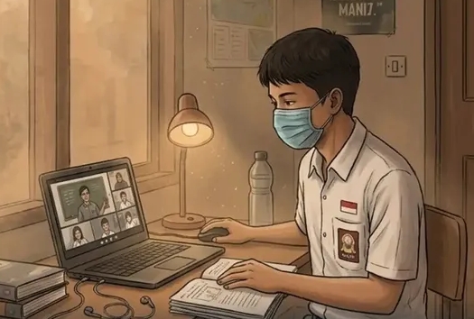 Kualitas Udara Memburuk, Siswa SMA/SMK Pekanbaru Kembali Belajar dari Rumah