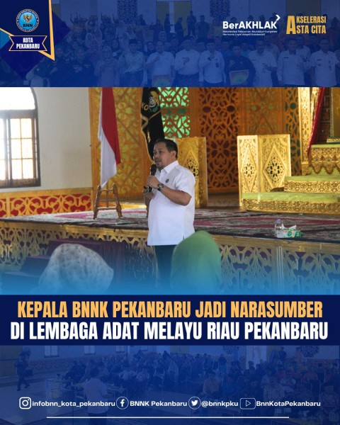 Kolaborasi BNN Kota Pekanbaru Dengan LAM Kota Pekanbaru Upaya Pencegahan Narkoba.