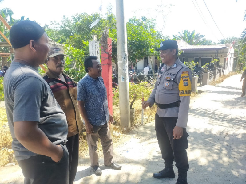 Tokoh masyarakat Kepenghuluan Bagan Batu Barat Menjadi Sasaran Pelaksanaan Cooling System Polsek Bagan Sinembah