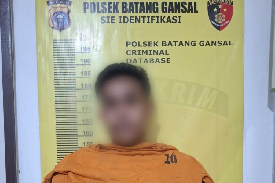 Warga Laporkan Pecandu Narkoba ke Kapolres Inhu, Pemuda Asal Batang Gangsal Diamankan