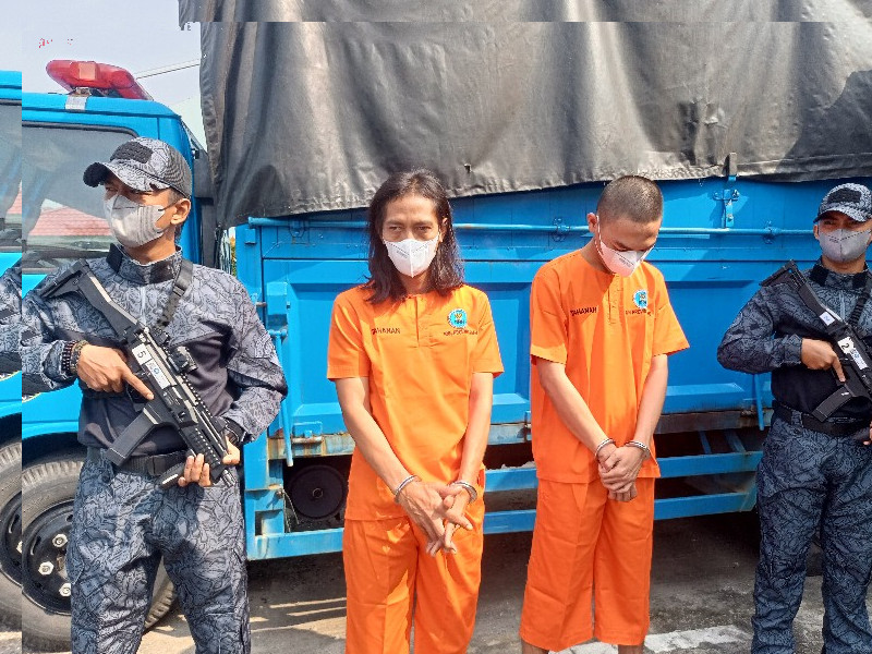 Dua Pengedar Narkoba Dibekuk BNNP Riau, Sabu dan Ganja Disita