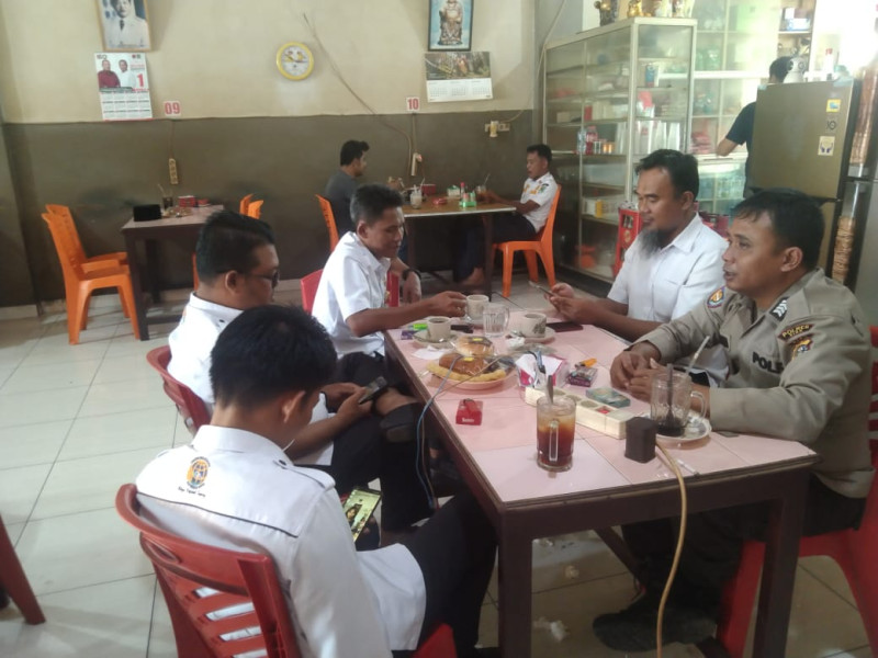 Cooling System, Bhabinkamtibmas Polsek Siak Titip Pesan Jaga Kamtibmas