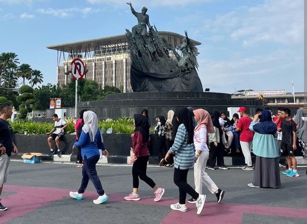 Kualitas Udara Belum Membaik, CFD Pekanbaru Minggu Besok Ditiadakan