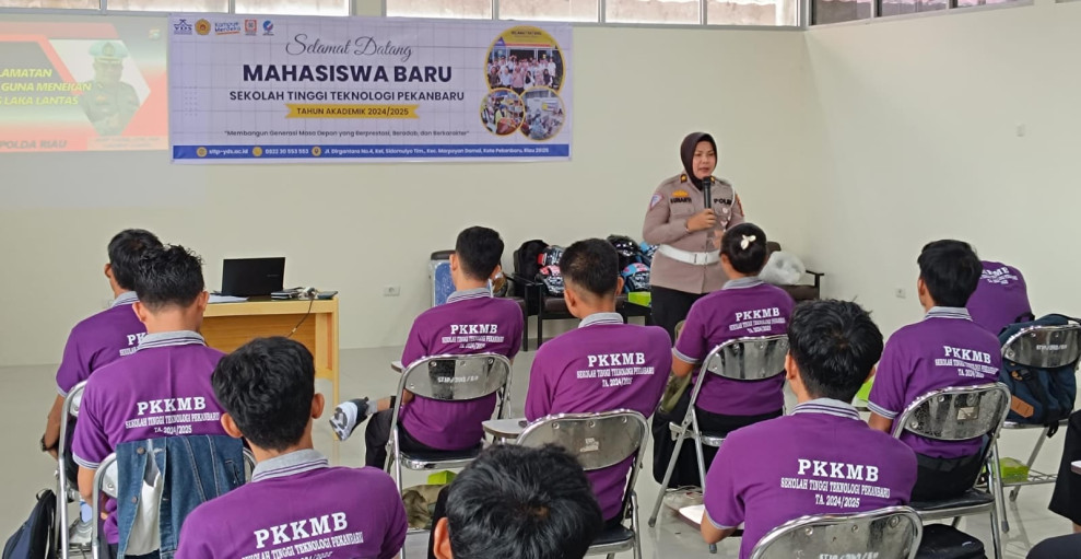 Ditlantas Polda Riau Ajak Mahasiswa Sukseskan Pilkada Riau