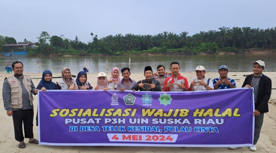 Destinasi Wisata Pulau Cinta Kabupaten Kampar Jadi Lokasi Kick Off Desa Wisata Wajib Halal 2024 Provinsi Riau