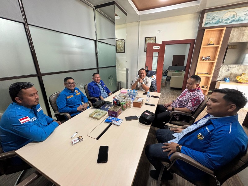 Pastikan Proses Hukum PT Musim Mas, KNPI Riau Audiensi ke Polda Riau