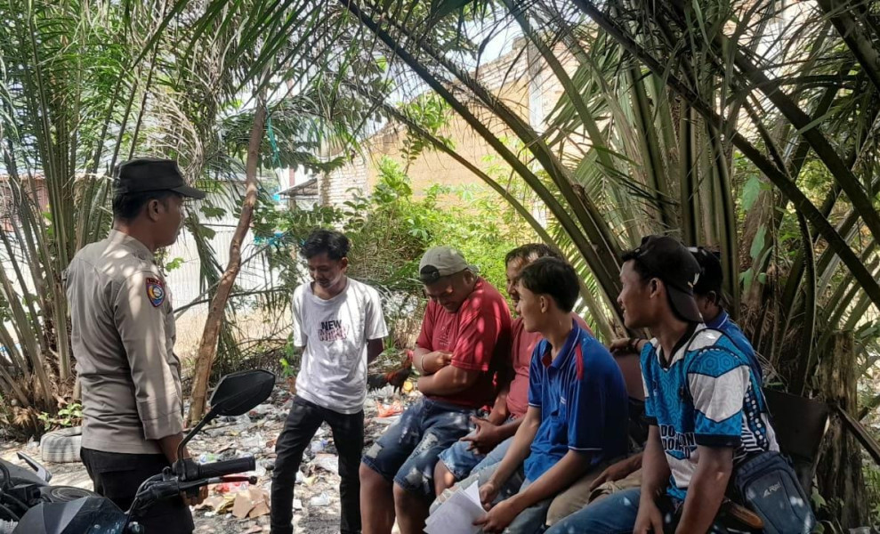 Tingkatkan Keamanan dan Ketertiban Menjelang Pilkada, Polsek Lubuk Dalam Gelar Cooling System